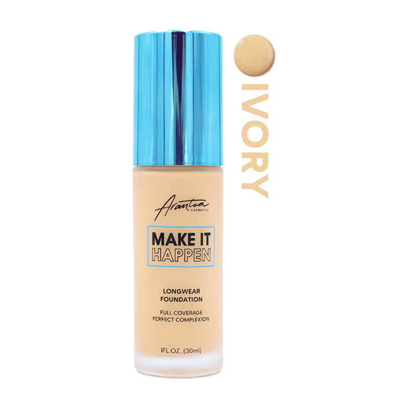 Maquillaje Liquido de Alta Coberturta Make It Happen - Arantza Cosmetics