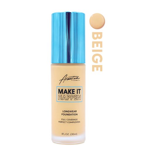 Maquillaje Liquido de Alta Coberturta Make It Happen - Arantza Cosmetics