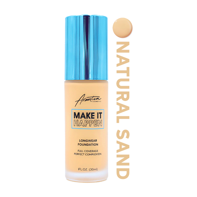 Maquillaje Liquido de Alta Coberturta Make It Happen - Arantza Cosmetics