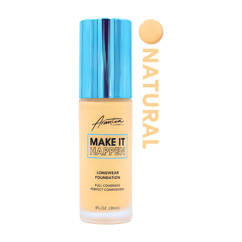 Maquillaje Liquido de Alta Coberturta Make It Happen - Arantza Cosmetics