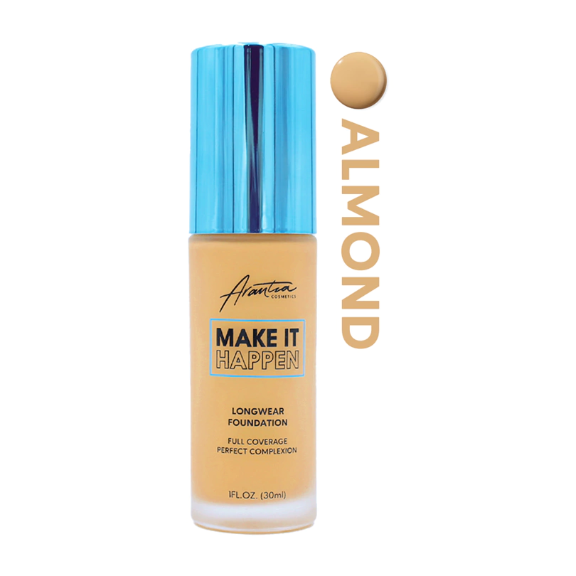 Maquillaje Liquido de Alta Coberturta Make It Happen - Arantza Cosmetics