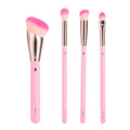 Set de 12 Brochas en Cosmetiquera Puffer Pink - Pink Up