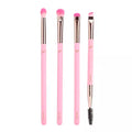Set de 12 Brochas en Cosmetiquera Puffer Pink - Pink Up