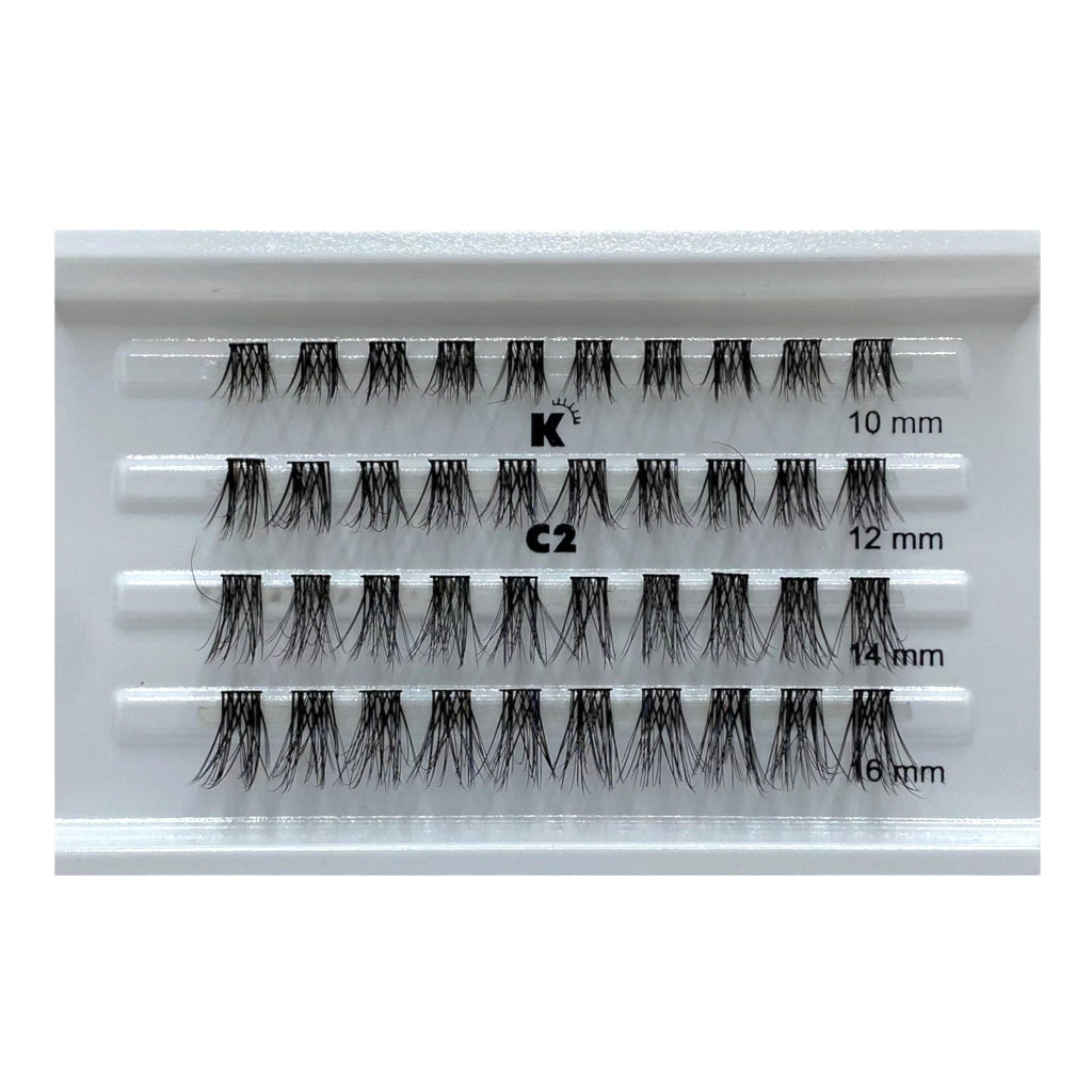 Set Pestañas Diy 40 Clusters - Kiki Lashes
