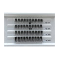 Set Pestañas Diy 40 Clusters - Kiki Lashes