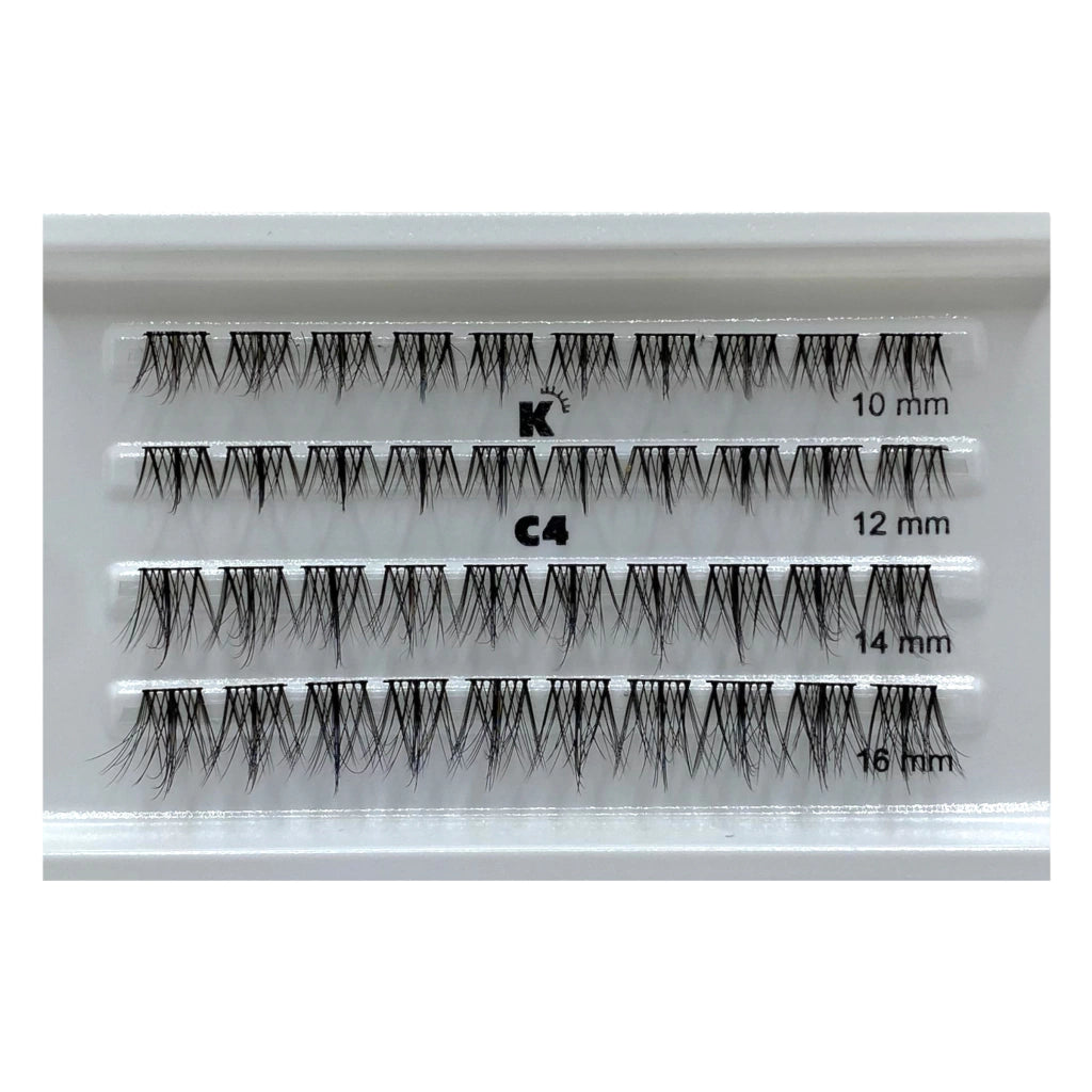 Set Pestañas Diy 40 Clusters - Kiki Lashes