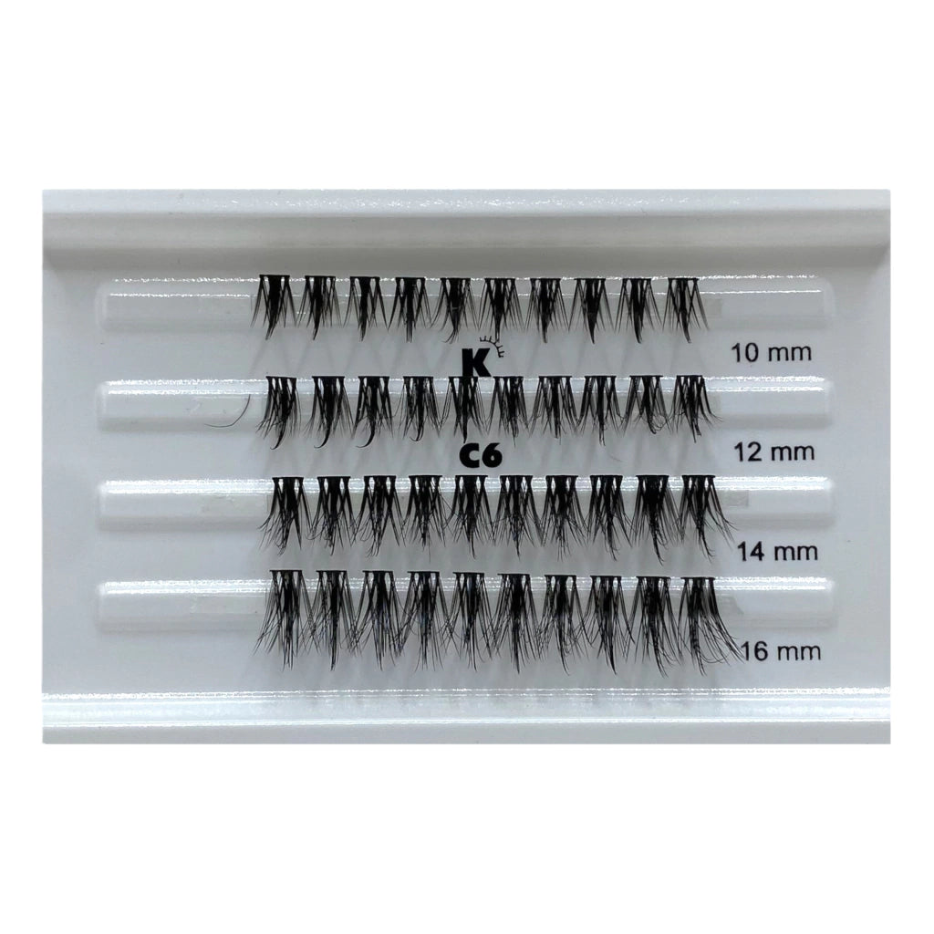 Set Pestañas Diy 40 Clusters - Kiki Lashes