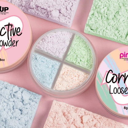 Corrective loose powder