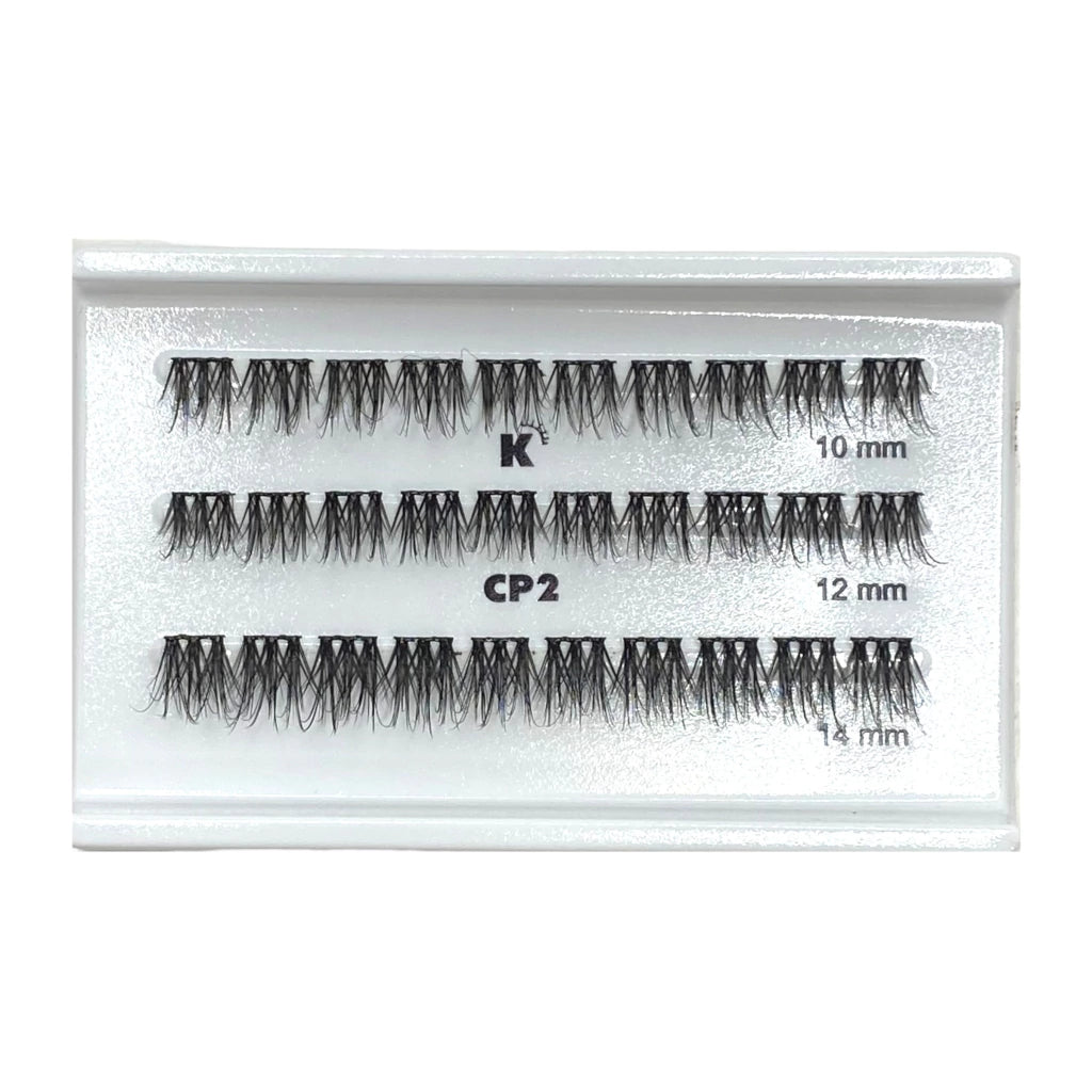 Set de Pestañas DIY 30 Clusters con Pegamento - Kiki Lashes