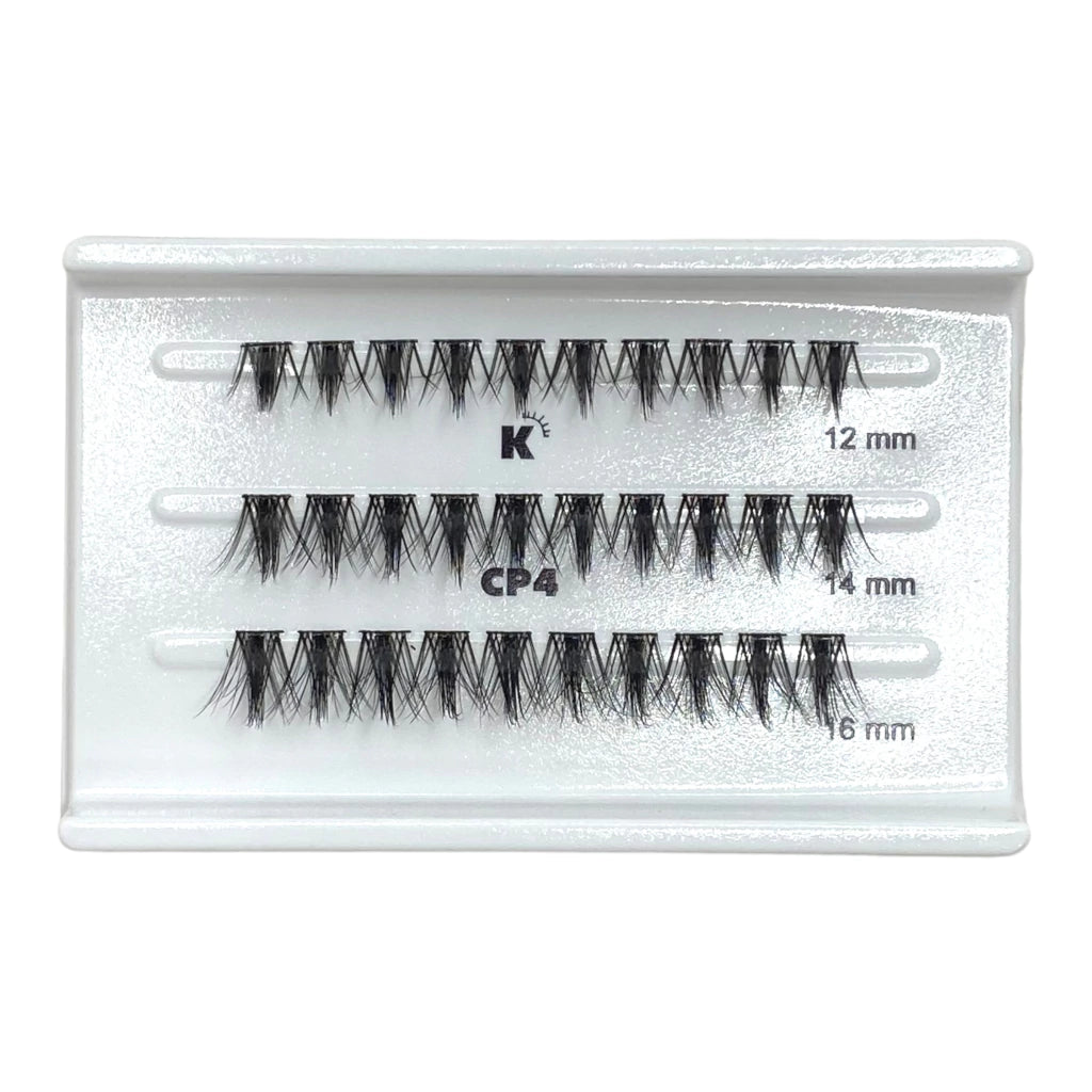 Set de Pestañas DIY 30 Clusters con Pegamento - Kiki Lashes