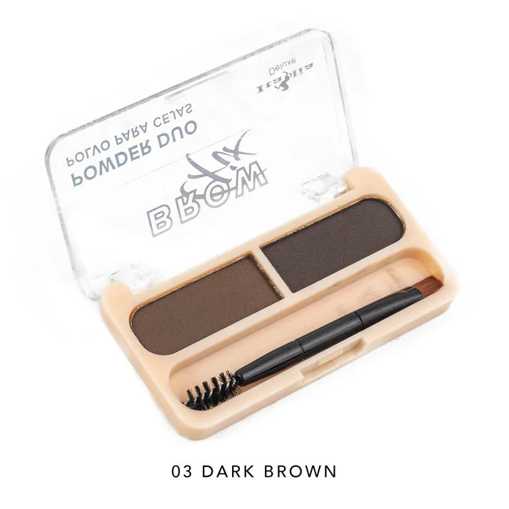 Brow fix powder duo