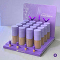 Display con 16 piezas I Base de Maquillaje Mattexx - OS CXLXURS