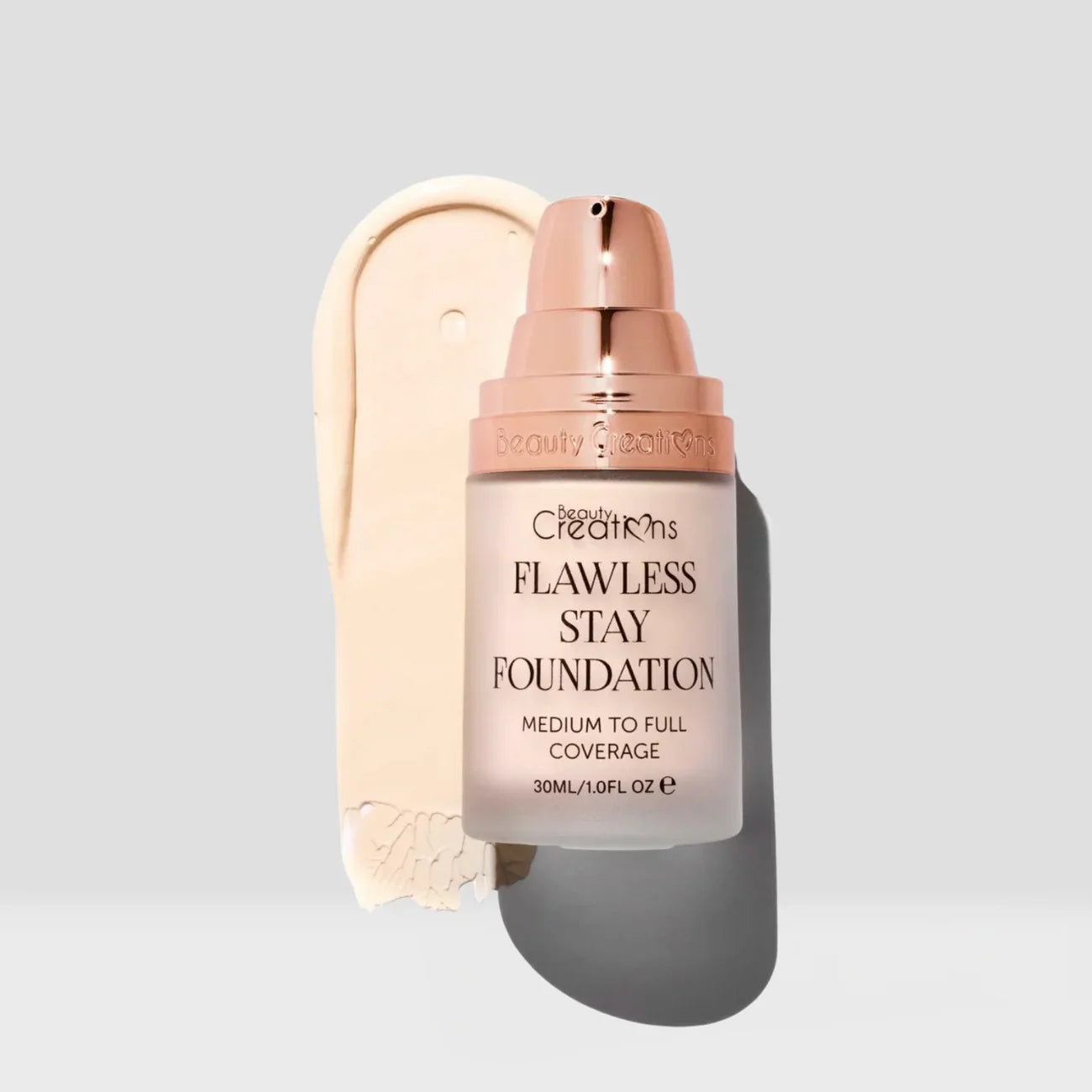 Base de maquillaje Flawless stay Beauty creations