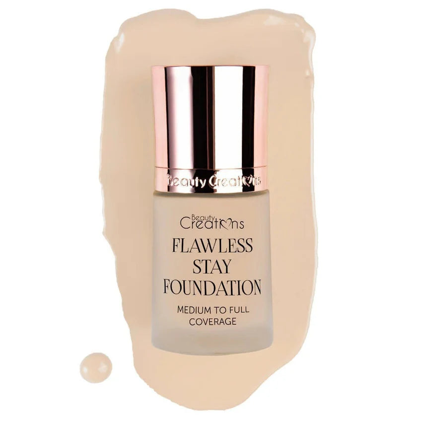 Base de maquillaje Flawless stay Beauty creations