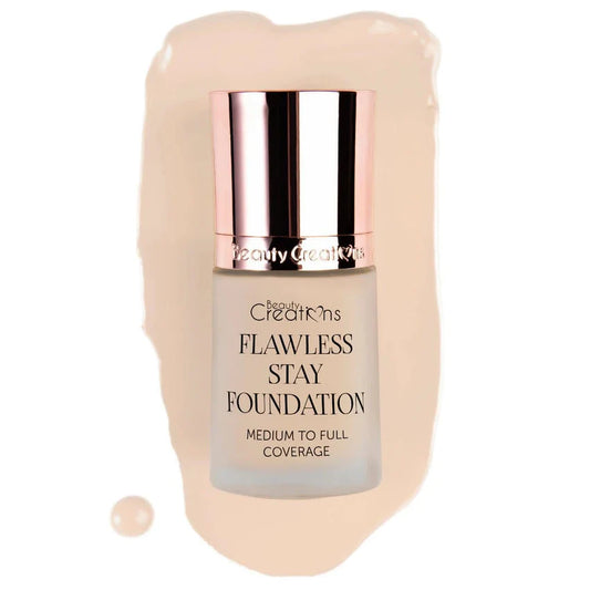 Base de maquillaje Flawless stay Beauty creations
