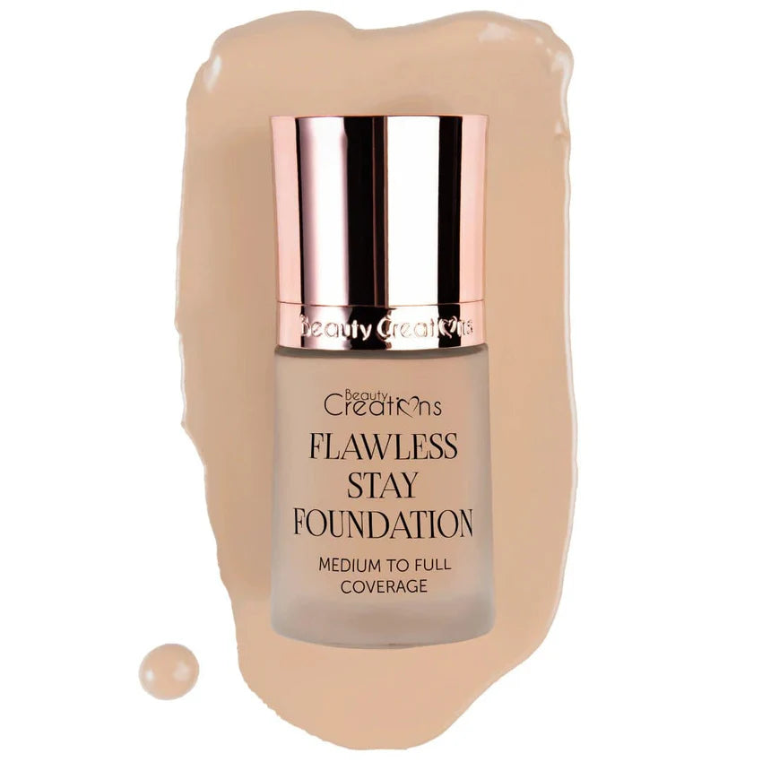 Base de maquillaje Flawless stay Beauty creations