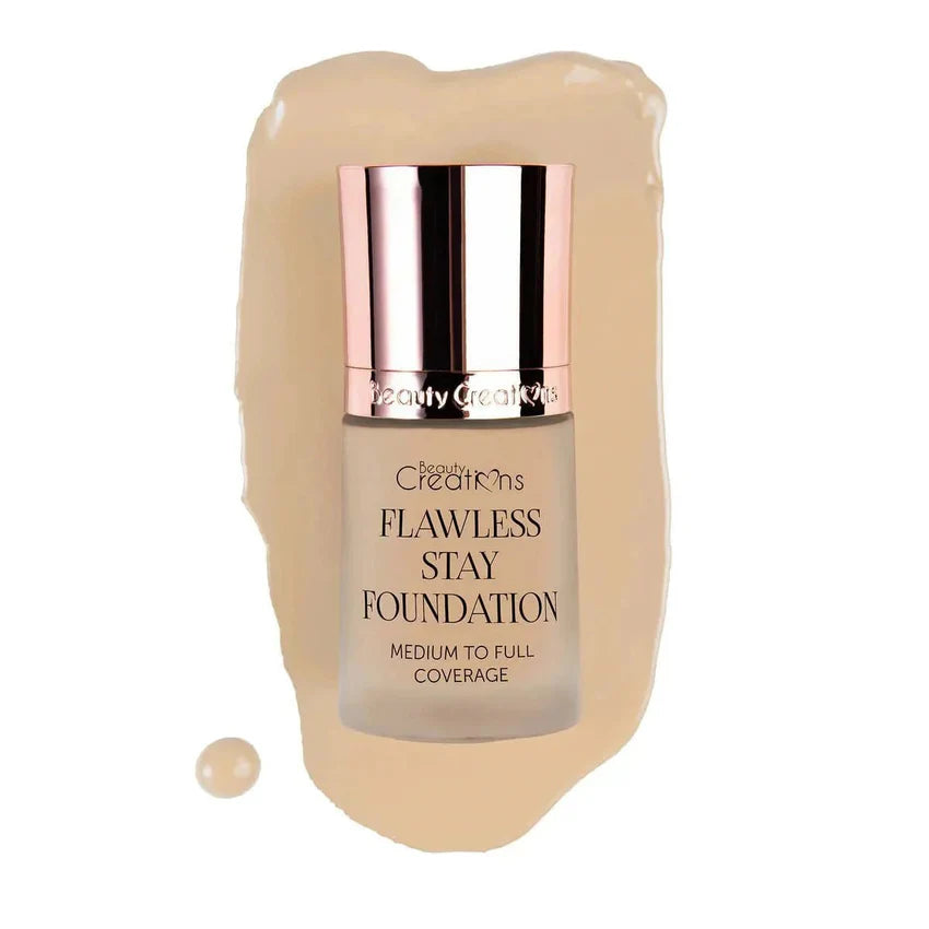 Base de maquillaje Flawless stay Beauty creations