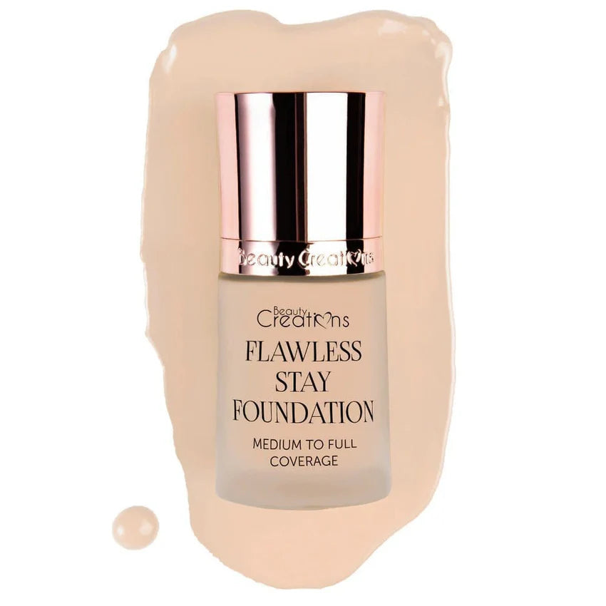Base de maquillaje Flawless stay Beauty creations