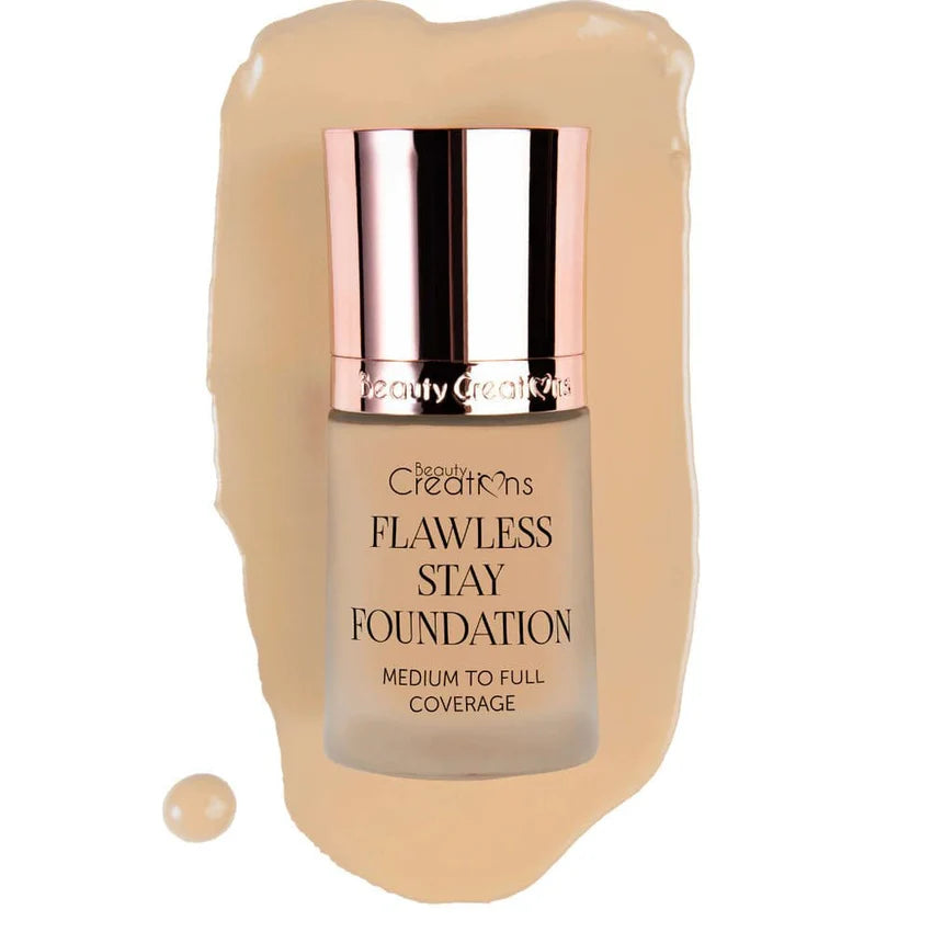 Base de maquillaje Flawless stay Beauty creations