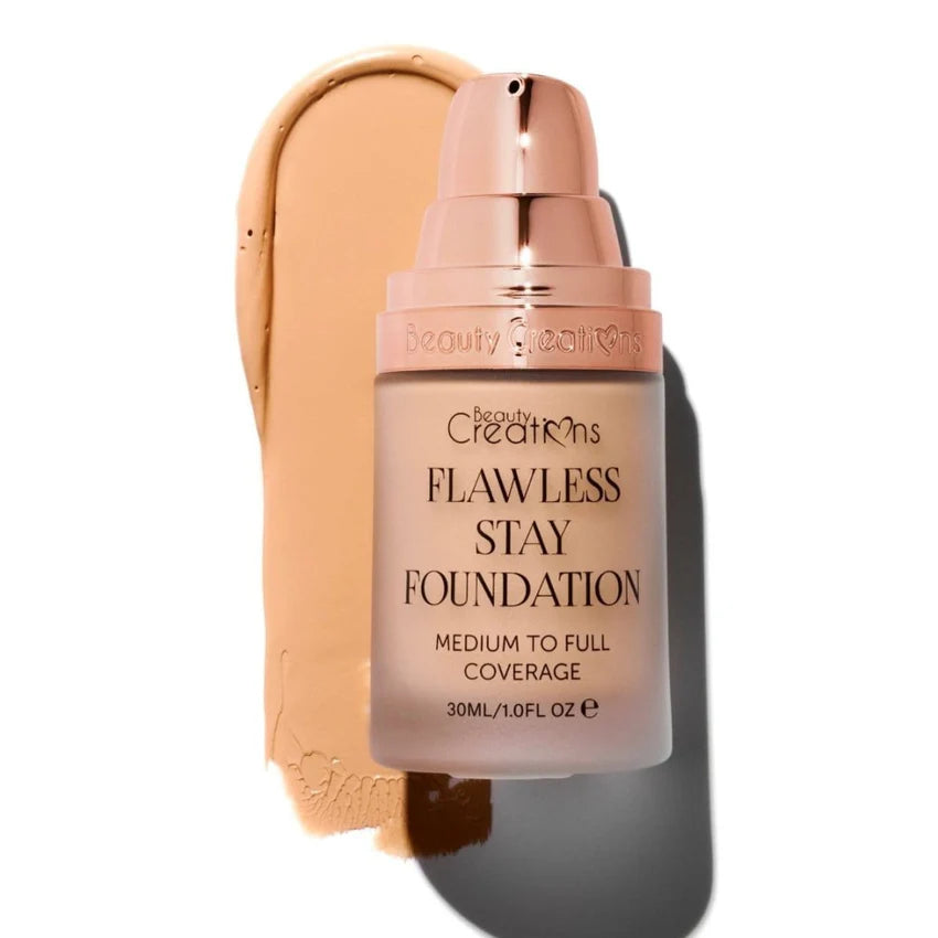 Base de maquillaje Flawless stay Beauty creations