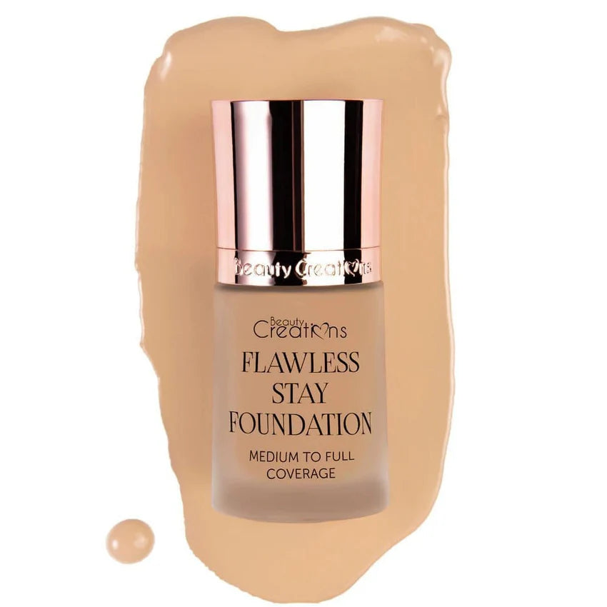 Base de maquillaje Flawless stay Beauty creations