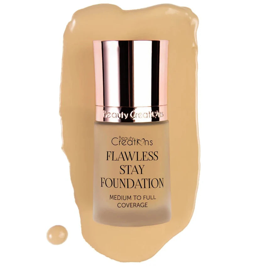 Base de maquillaje Flawless stay Beauty creations