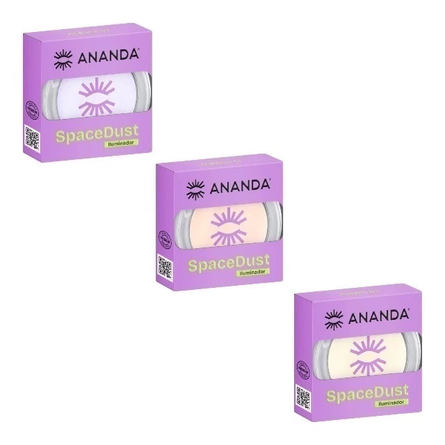 Gama de 3 Iluminador en polvo “Space Dust” - ANANDA