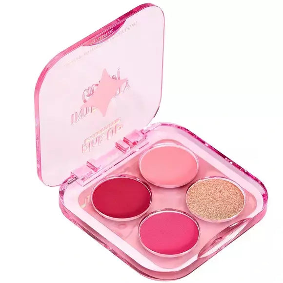 Cuarteto de Sombras para Ojos de Alta Pigmentacion "Intensy Glam" - Pink Up