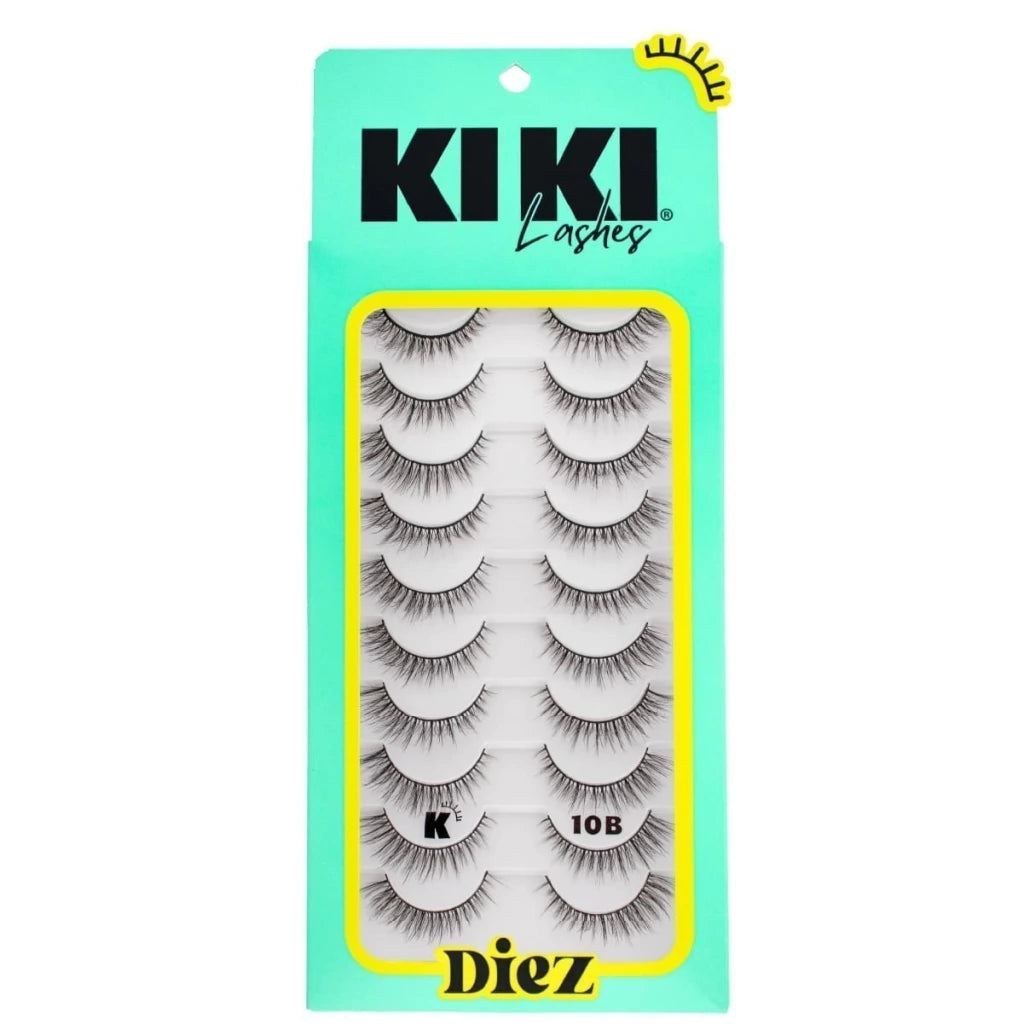 Set de 10 pares de pestañas - Kiki lashes