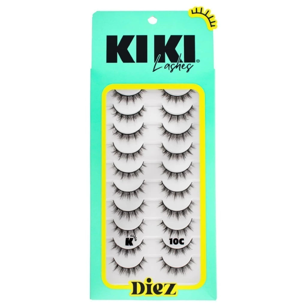 Set de 10 pares de pestañas - Kiki lashes