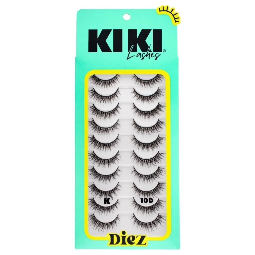 Set de 10 pares de pestañas - Kiki lashes