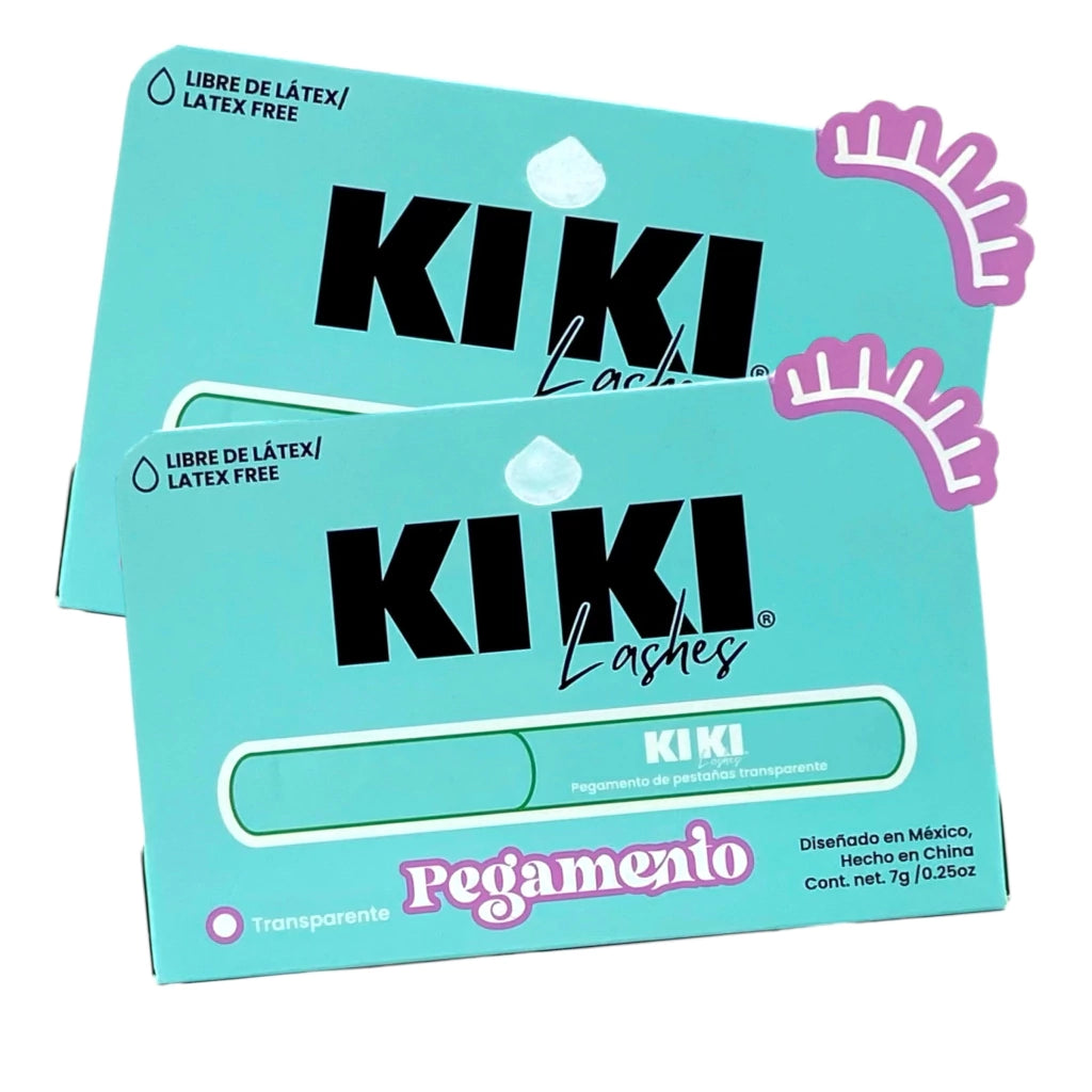 Pegamento para Pestañas Punta Espátula libre de Látex - Kiki Lashes