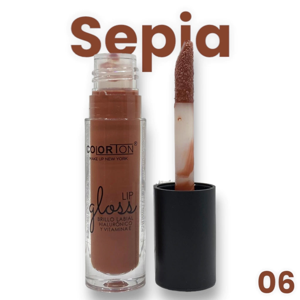 Lip Gloss Hialuronico + Vitamina E - Colorton C134