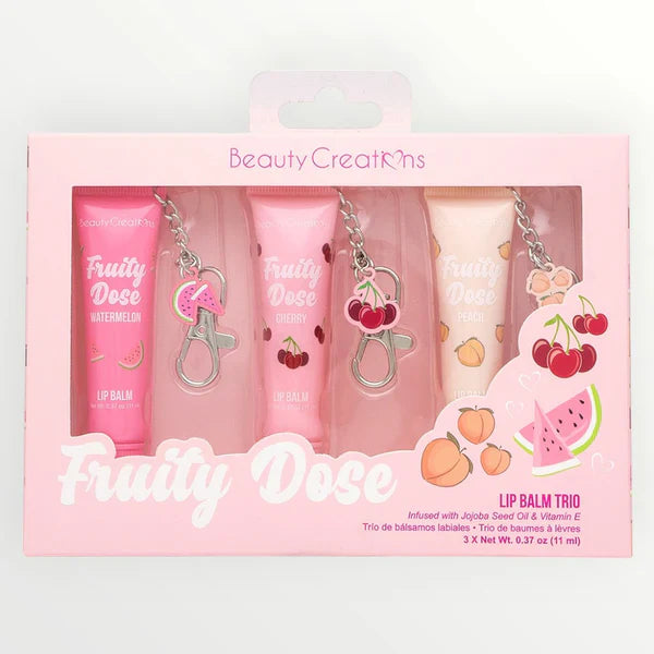 Set de balsamos / Lip balm trio Beauty creations