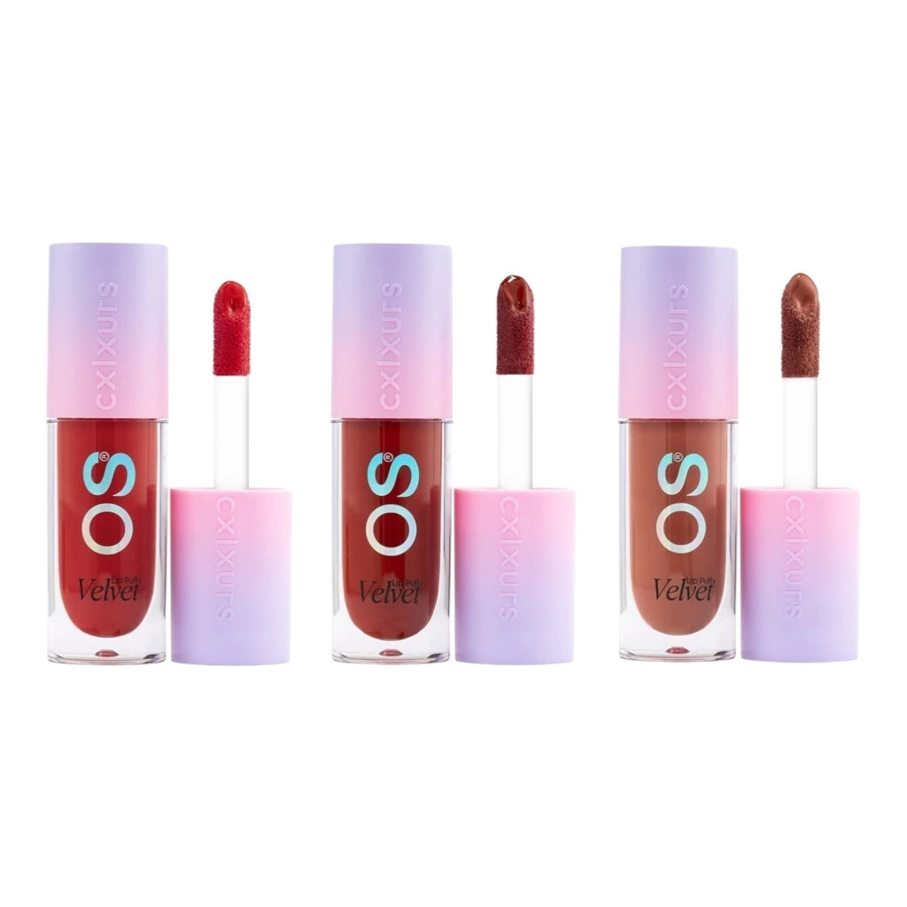 Gama de 6 Lip Puffy Velvet OS CXLXURS