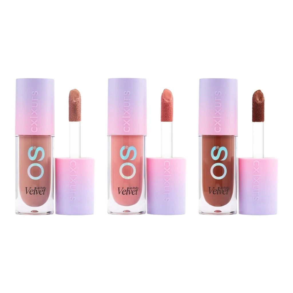 Gama de 6 Lip Puffy Velvet OS CXLXURS