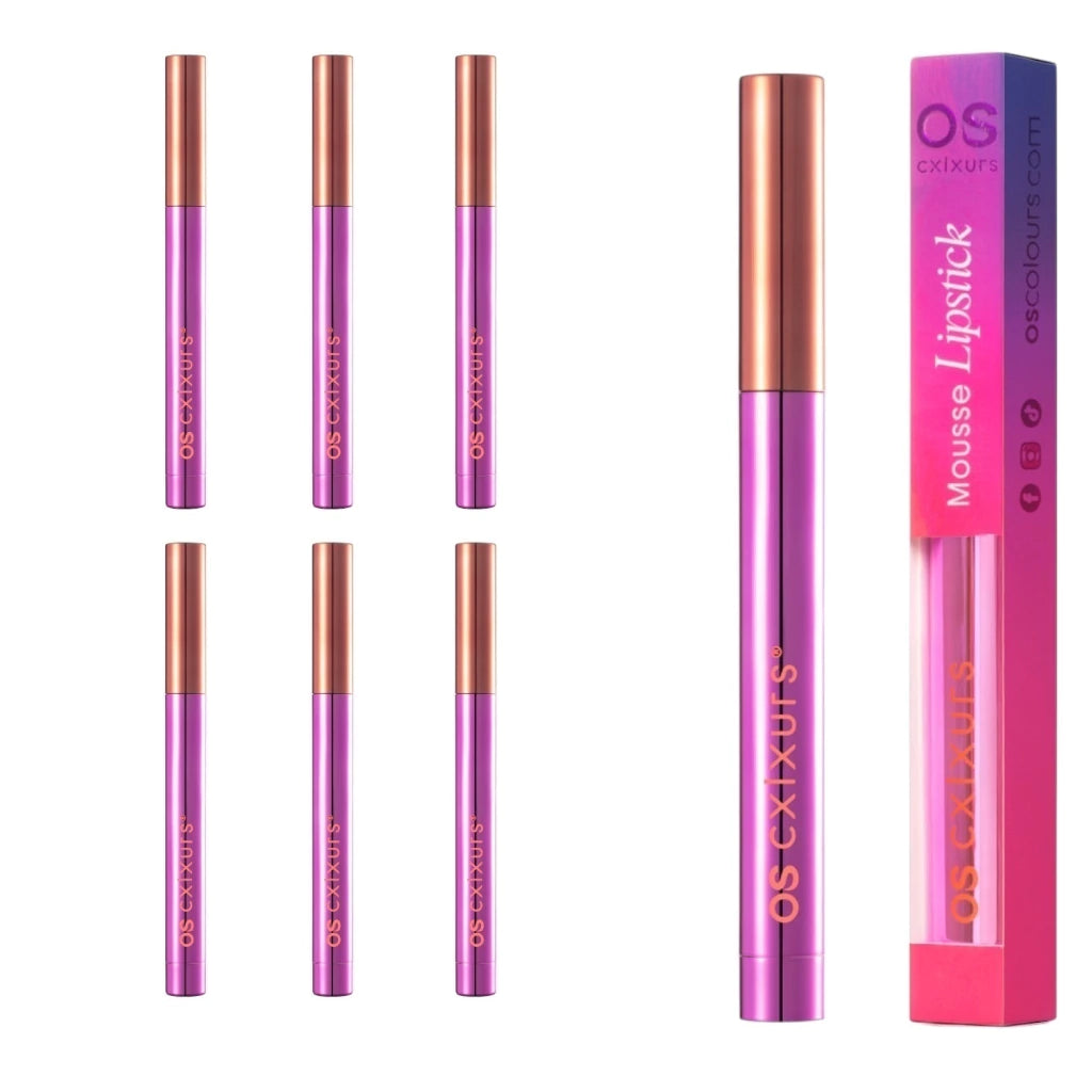 Gama de 6 Mousse Lipstick OS CXLXURS