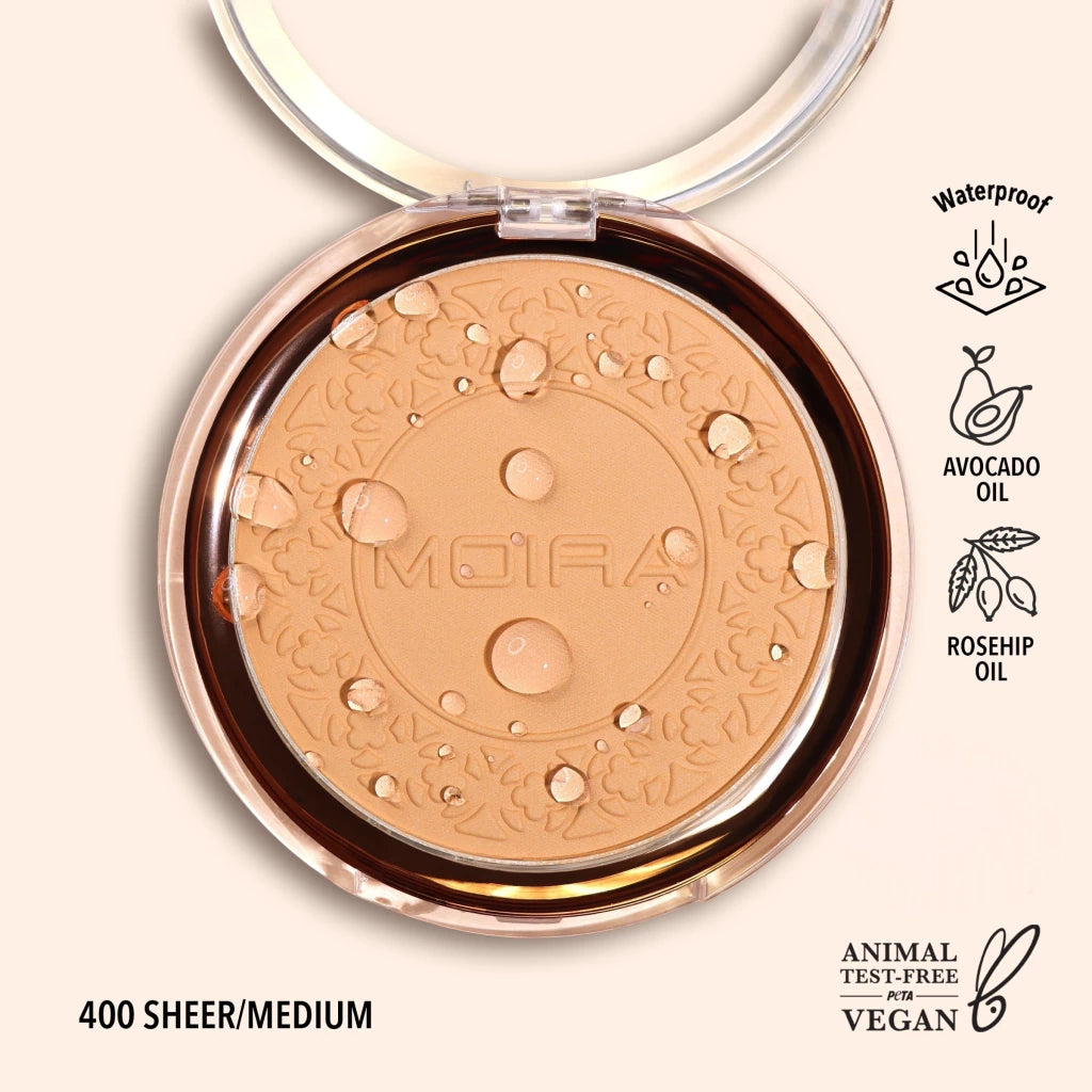 Polvo Compacto "Soft Focus" a Prueba de Agua Moira