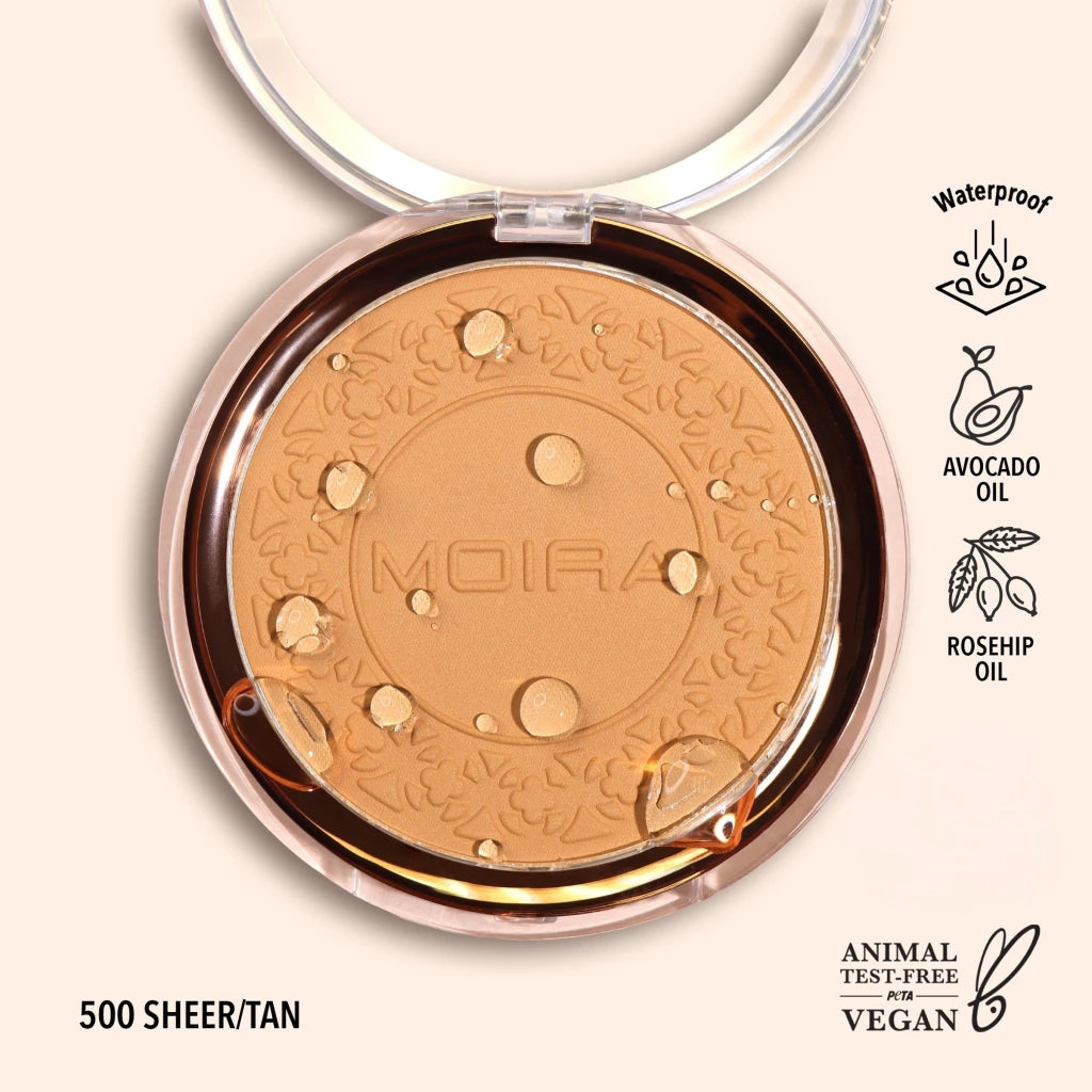 Polvo Compacto "Soft Focus" a Prueba de Agua Moira