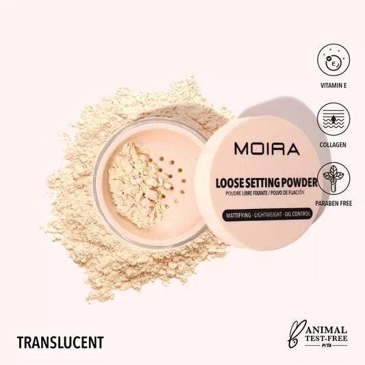 Polvo Fijador Suelto - Moira