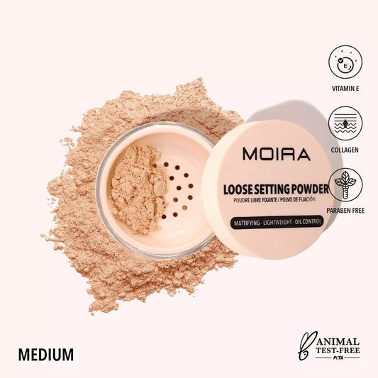 Polvo Fijador Suelto - Moira