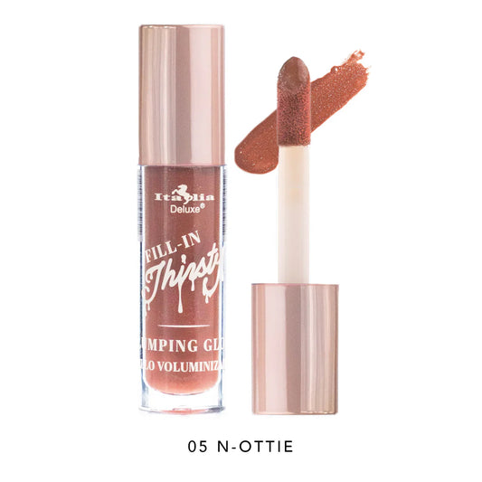 Fill in thirsty plumping gloss