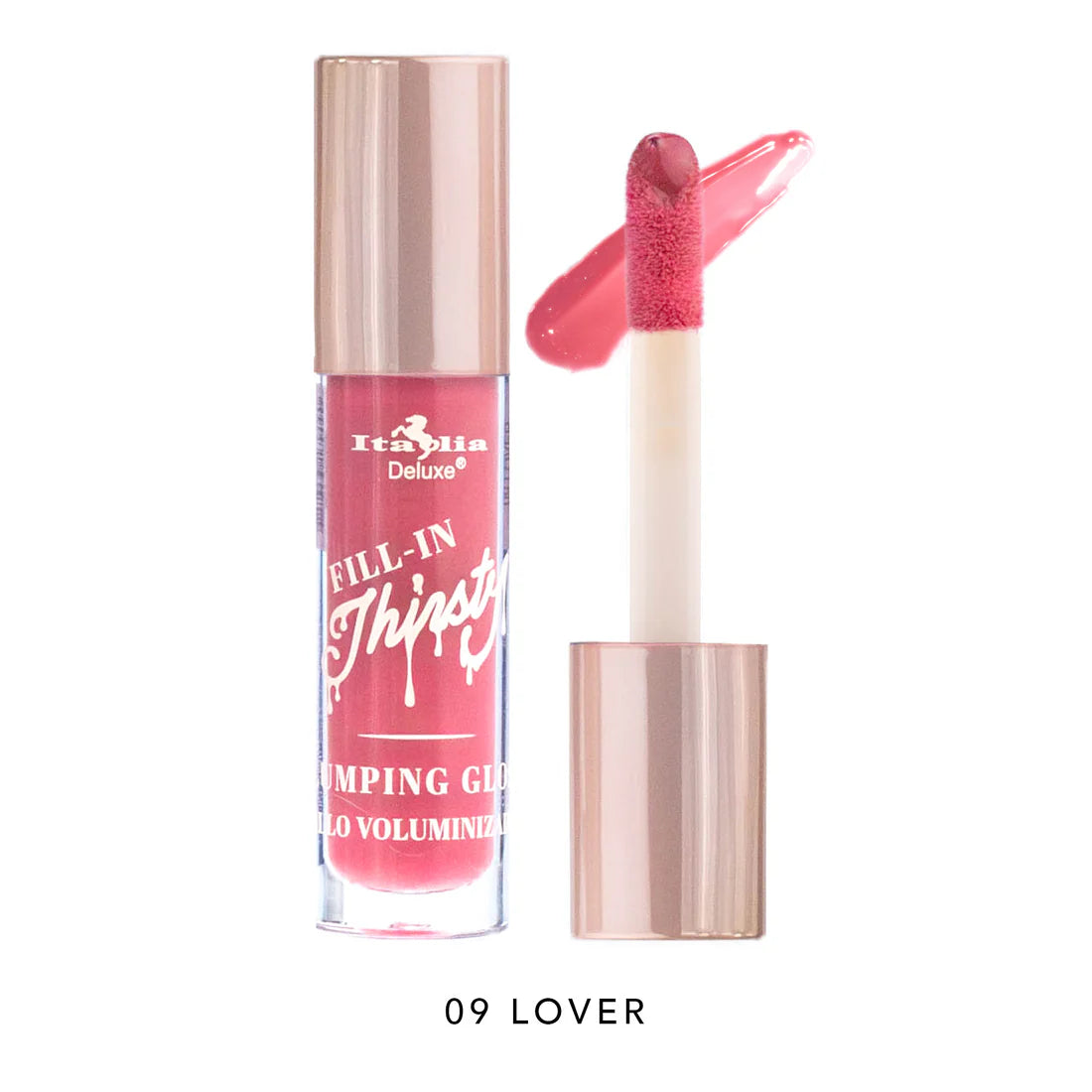 Fill in thirsty plumping gloss