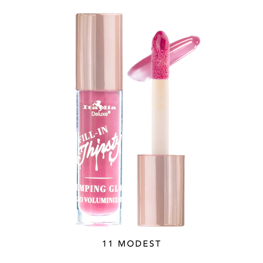 Fill in thirsty plumping gloss
