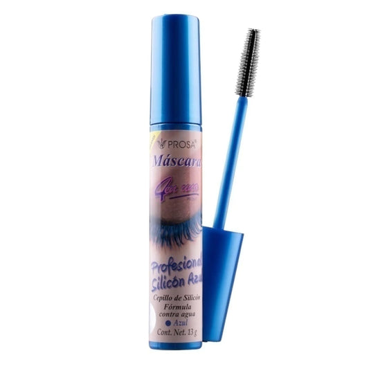 Mascara de Pestaña Profesional Silicon Azul 4 en 1 - Prosa