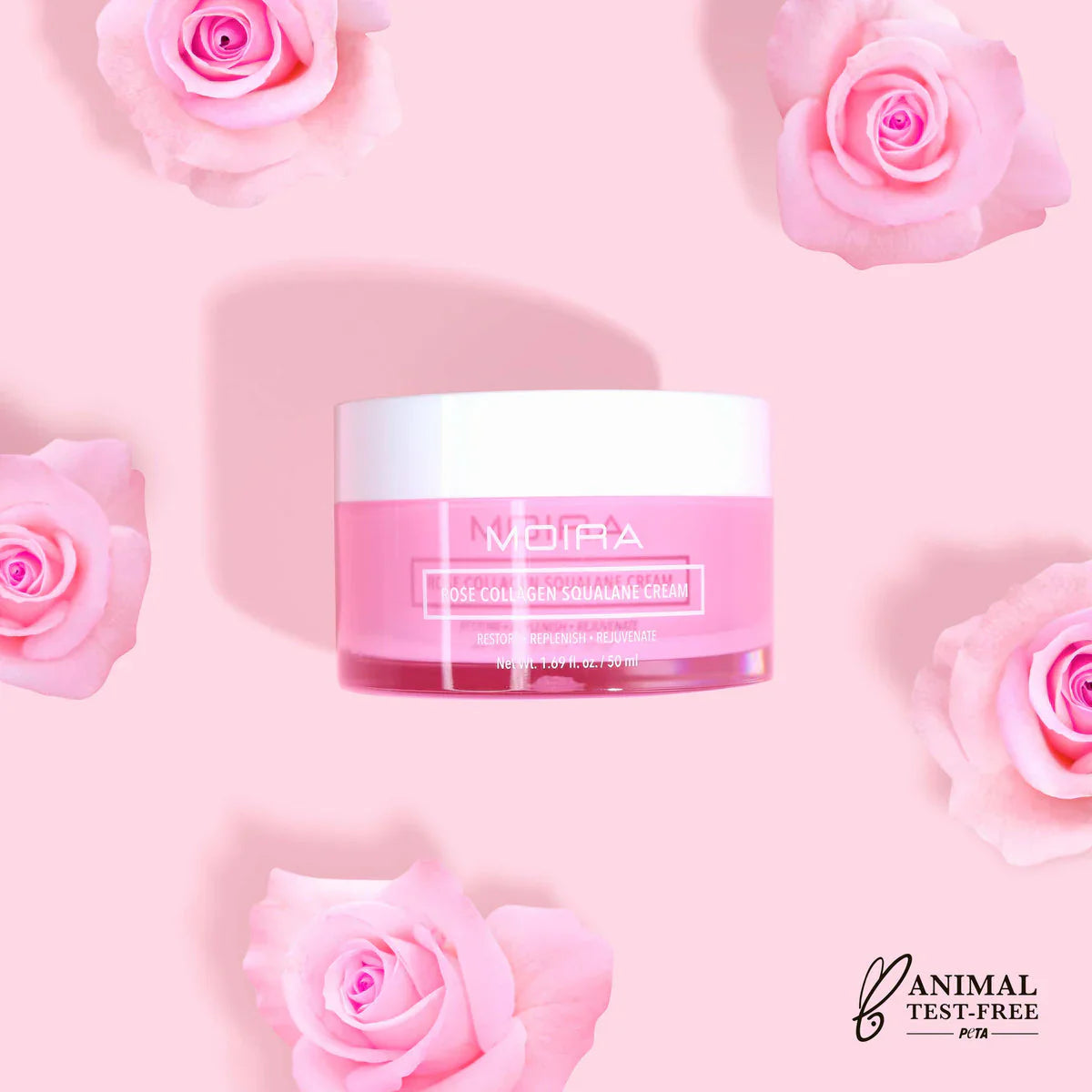 Crema Hidratante “Rose Collagen Squalane” - Moira