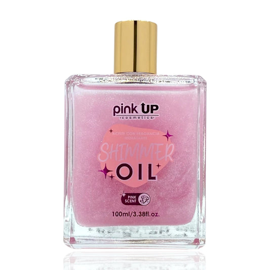 Aceite Corporal Hidratante con Glitter - Pink Up