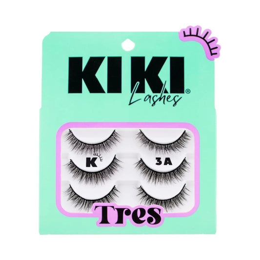 Trio de pestañas ¨TRES¨Kiki Lashes