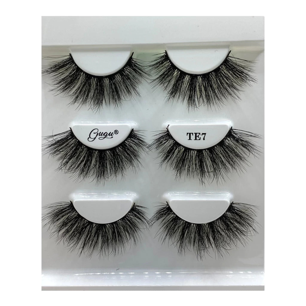 Pestañas ¨Triple Encanto¨ Gugu Lashes